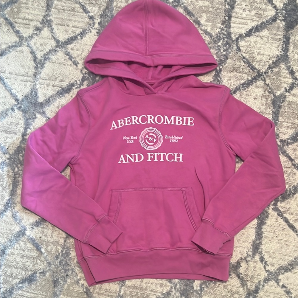 Abercrombie and Fitch girls pink sweatshirt